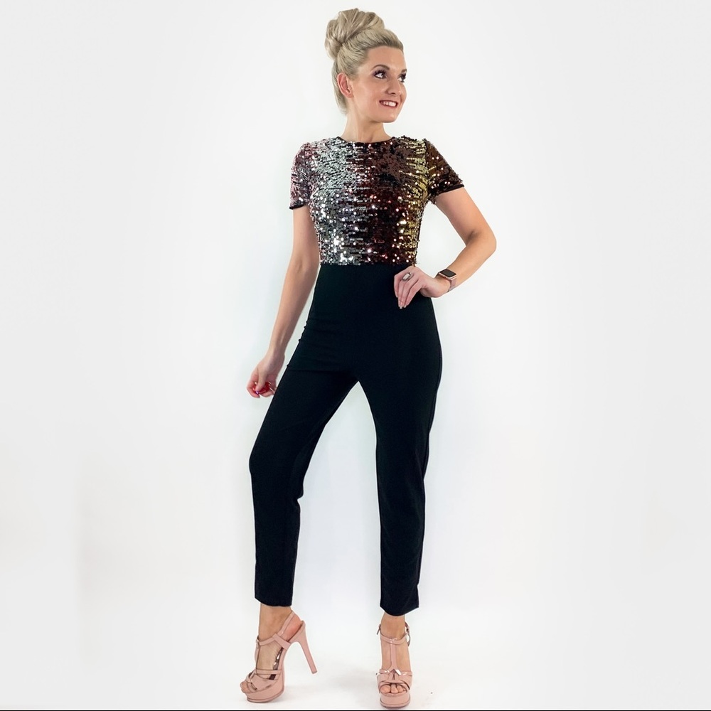 Sequin Pants Jumpsuit - Picture 5 of 8
